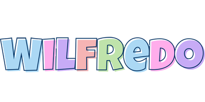 Wilfredo pastel logo