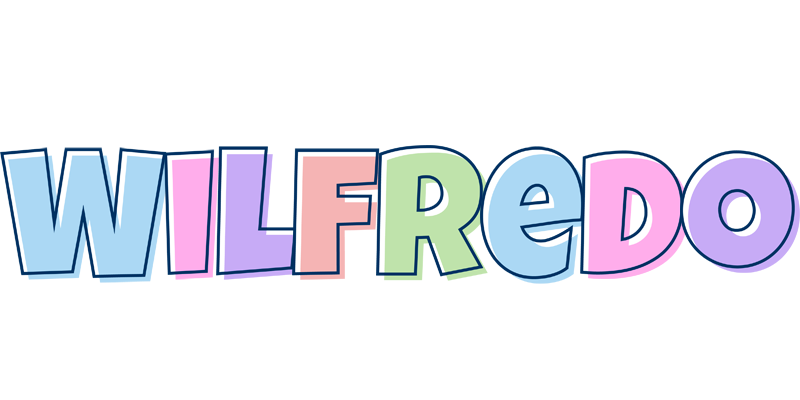Wilfredo pastel logo