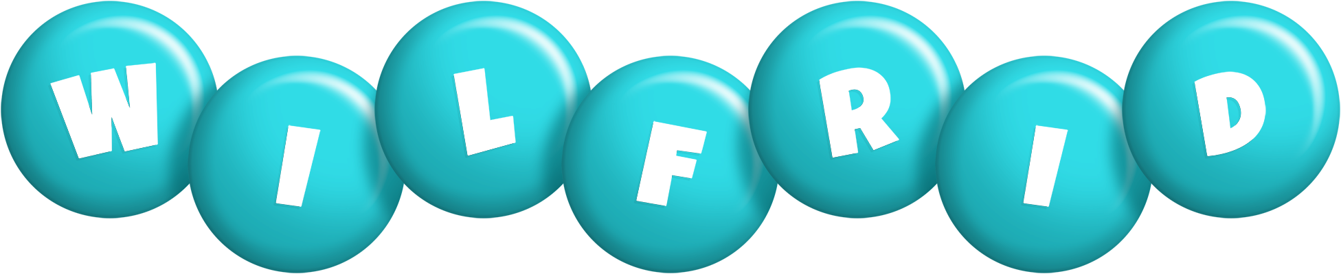 Wilfrid candy-azur logo