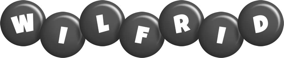 Wilfrid candy-black logo