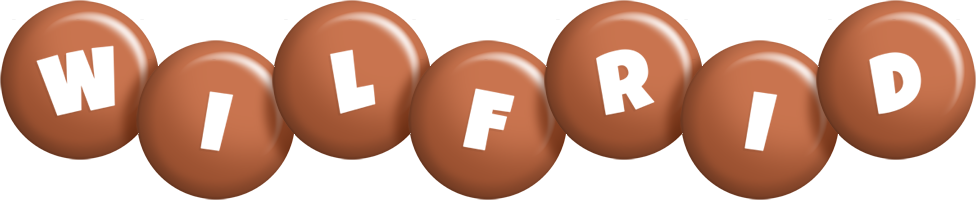 Wilfrid candy-brown logo