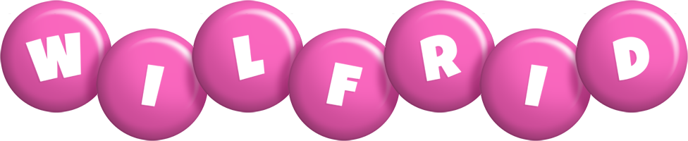 Wilfrid candy-pink logo