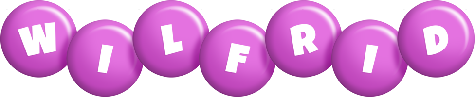 Wilfrid candy-purple logo