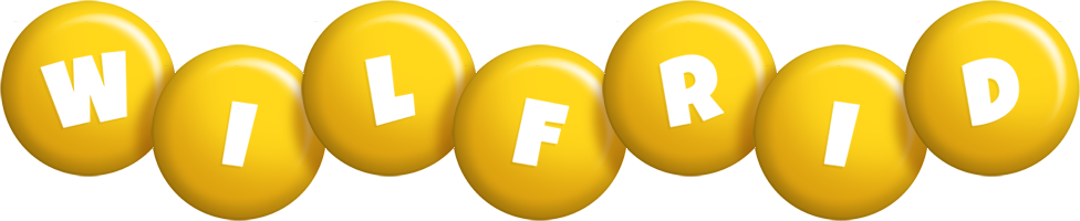 Wilfrid candy-yellow logo