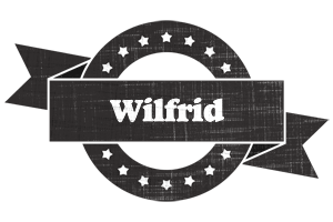 Wilfrid grunge logo