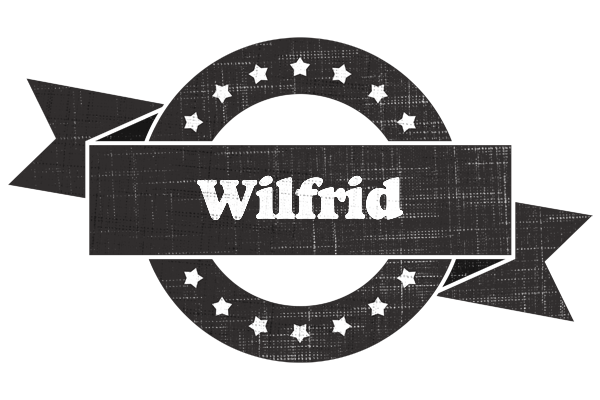 Wilfrid grunge logo