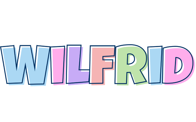 Wilfrid pastel logo