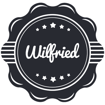 Wilfried badge logo