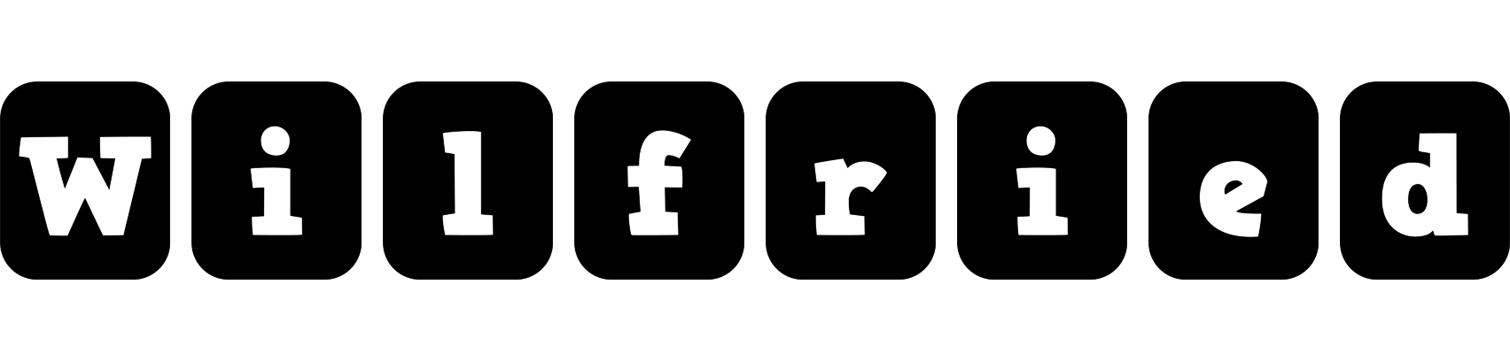 Wilfried box logo