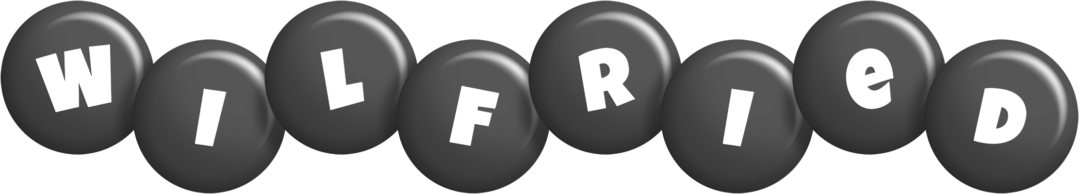 Wilfried candy-black logo
