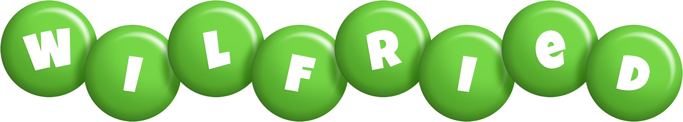 Wilfried candy-green logo