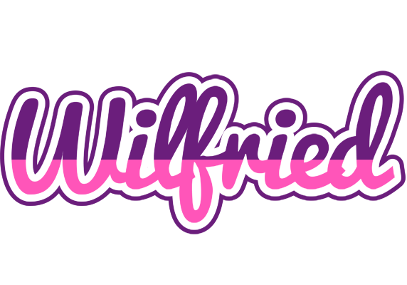Wilfried cheerful logo