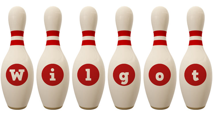 Wilgot bowling-pin logo