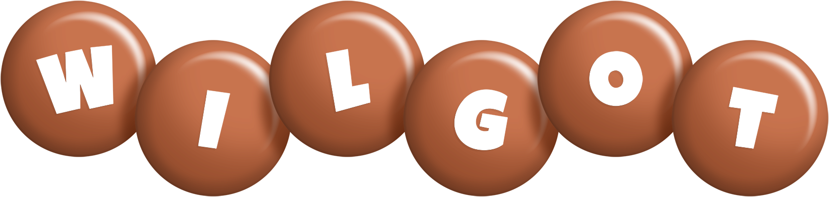 Wilgot candy-brown logo