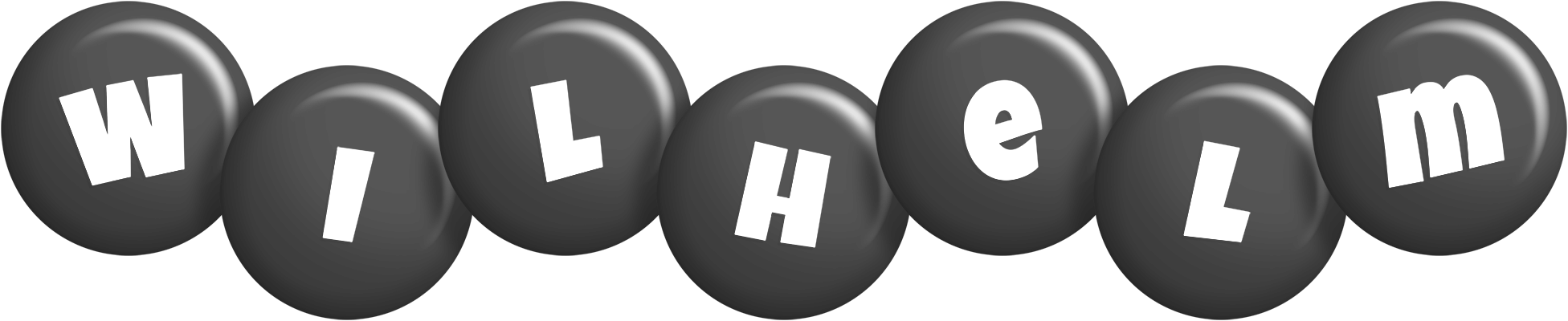 Wilhelm candy-black logo