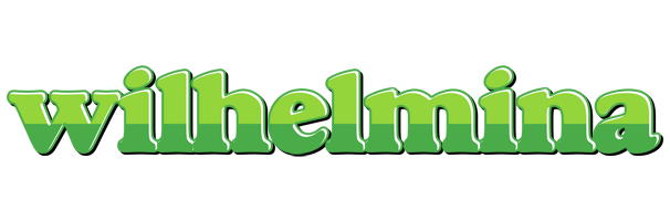 Wilhelmina apple logo