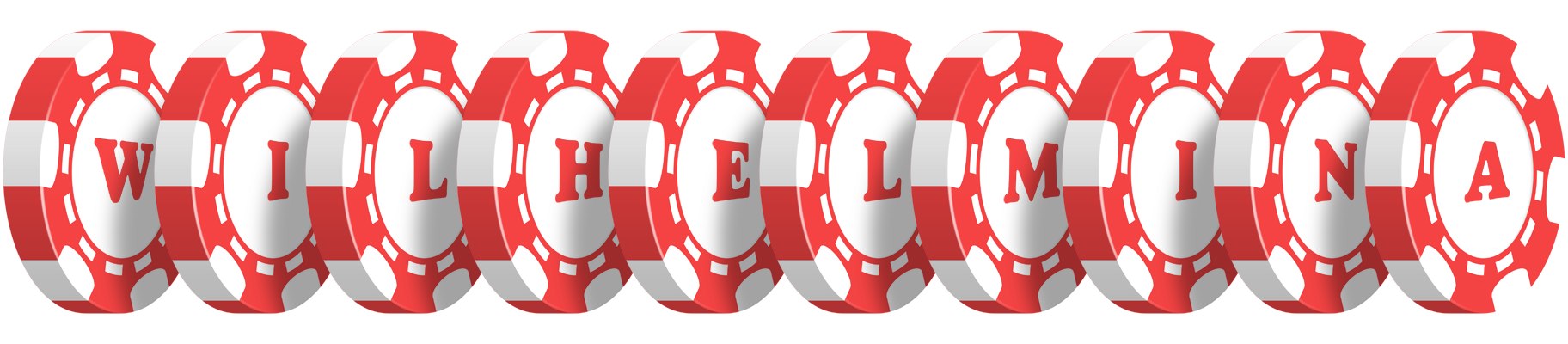 Wilhelmina chip logo