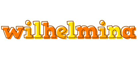 Wilhelmina desert logo