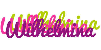 Wilhelmina flowers logo