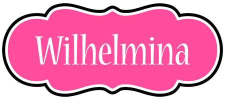 Wilhelmina invitation logo