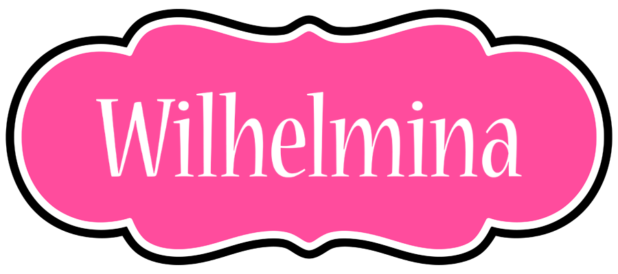 Wilhelmina invitation logo