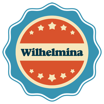 Wilhelmina labels logo