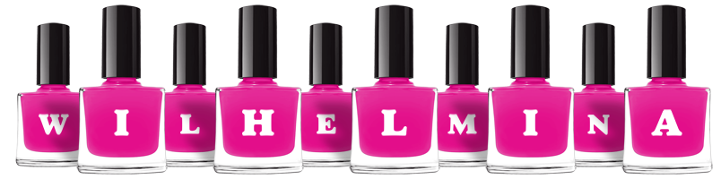 Wilhelmina nails logo