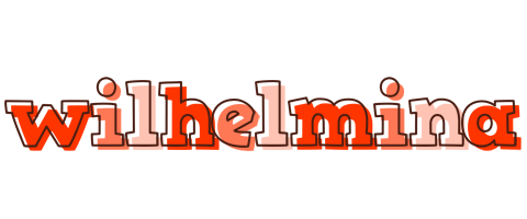 Wilhelmina paint logo