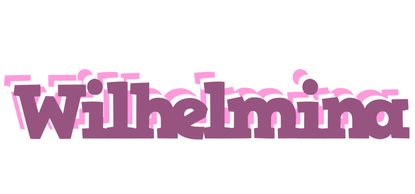 Wilhelmina relaxing logo