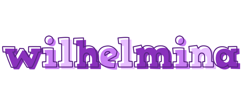 Wilhelmina sensual logo