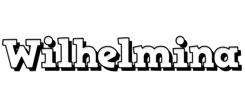 Wilhelmina snowing logo