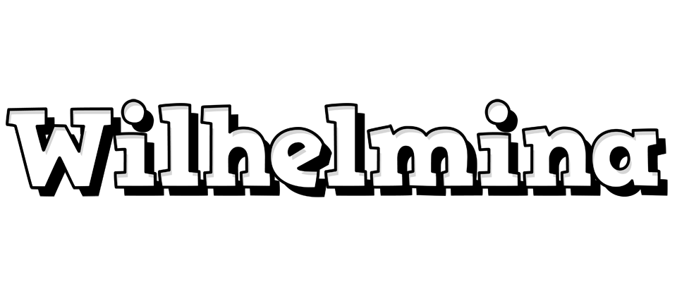 Wilhelmina snowing logo