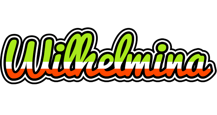 Wilhelmina superfun logo
