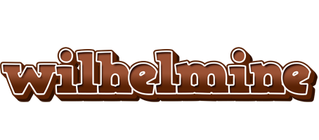 Wilhelmine brownie logo