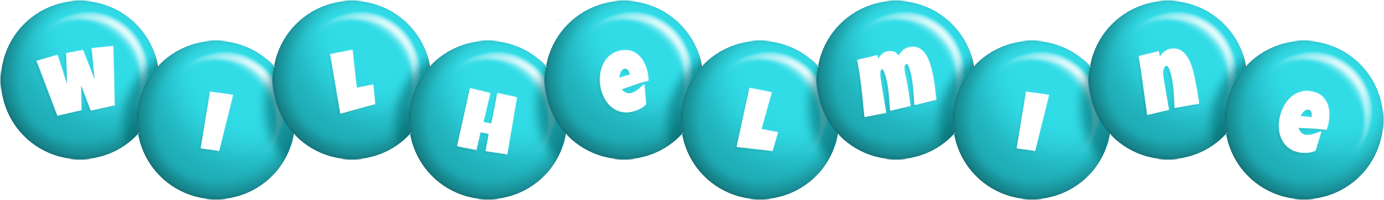Wilhelmine candy-azur logo