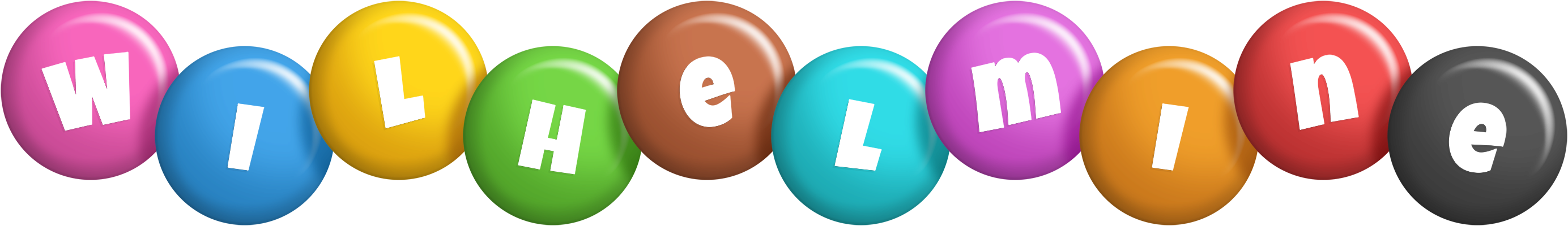 Wilhelmine candy logo
