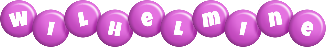 Wilhelmine candy-purple logo