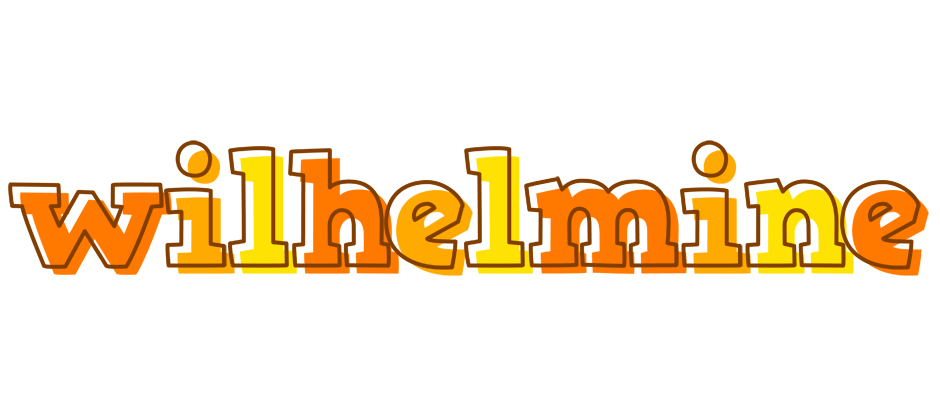 Wilhelmine desert logo