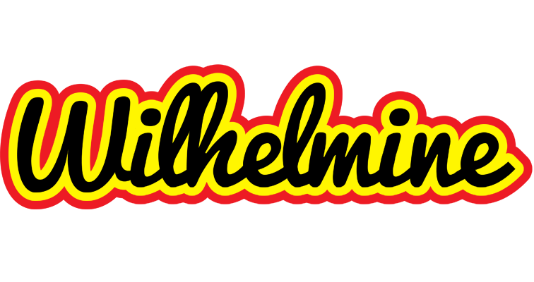 Wilhelmine flaming logo