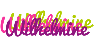 Wilhelmine flowers logo