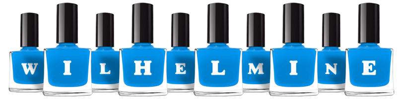 Wilhelmine glossy logo