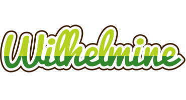 Wilhelmine golfing logo