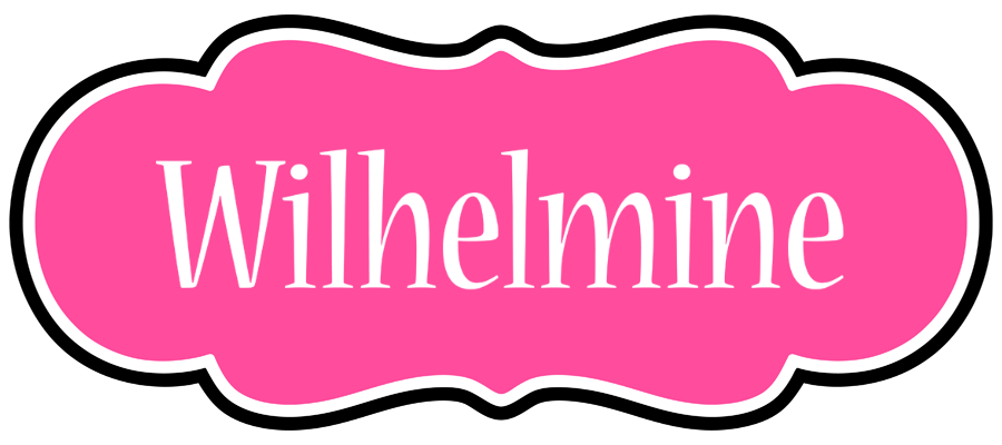Wilhelmine invitation logo