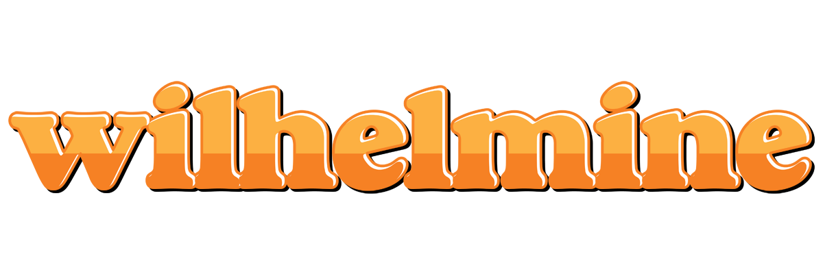 Wilhelmine orange logo