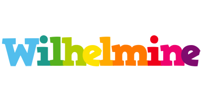 Wilhelmine rainbows logo