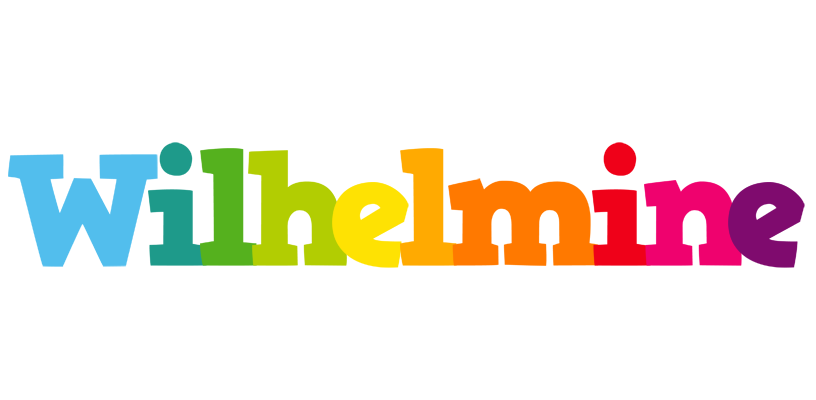 Wilhelmine rainbows logo