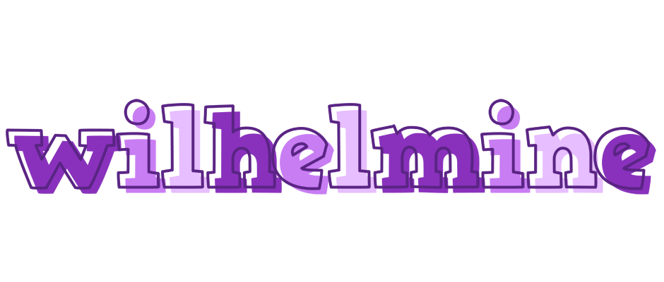Wilhelmine sensual logo
