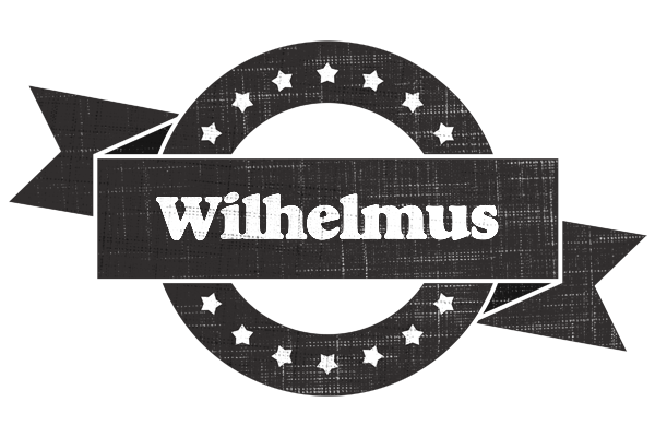 Wilhelmus grunge logo