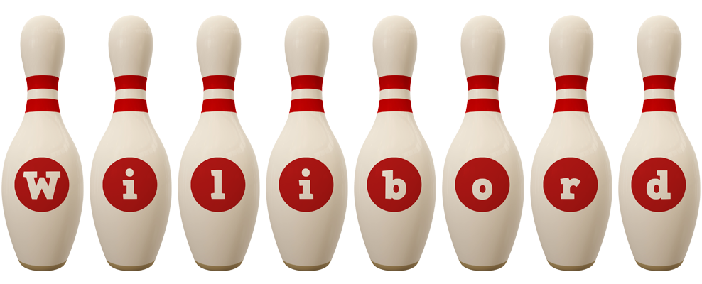 Wilibord bowling-pin logo