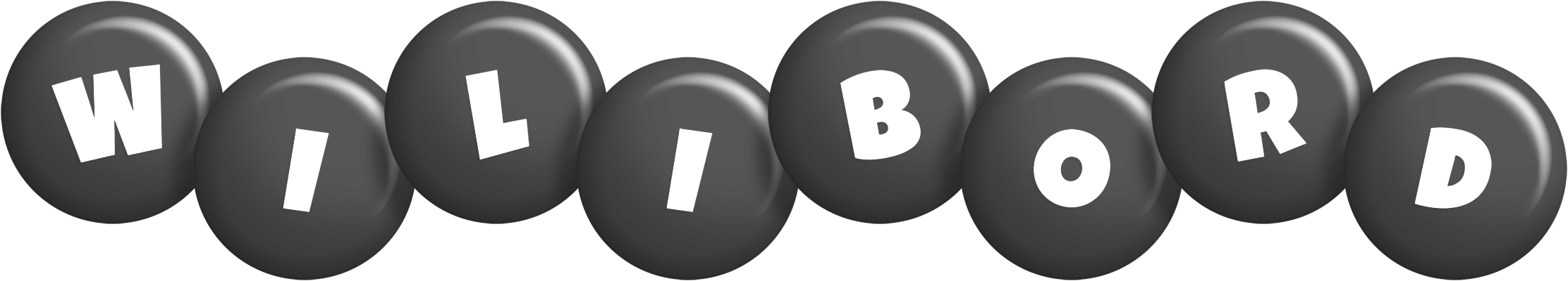 Wilibord candy-black logo